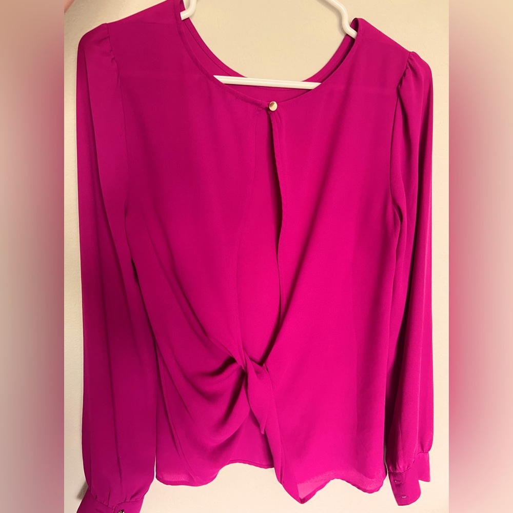 Women’s open back blouse